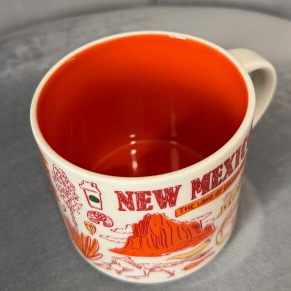 Starbucks NEW MEXICO Been There Series Ceramic Coffee Mug, 14 Oz - Picture 5 of 6